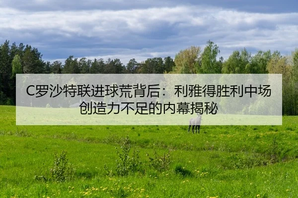 C罗沙特联进球荒背后：利雅得胜利中场创造力不足的内幕揭秘